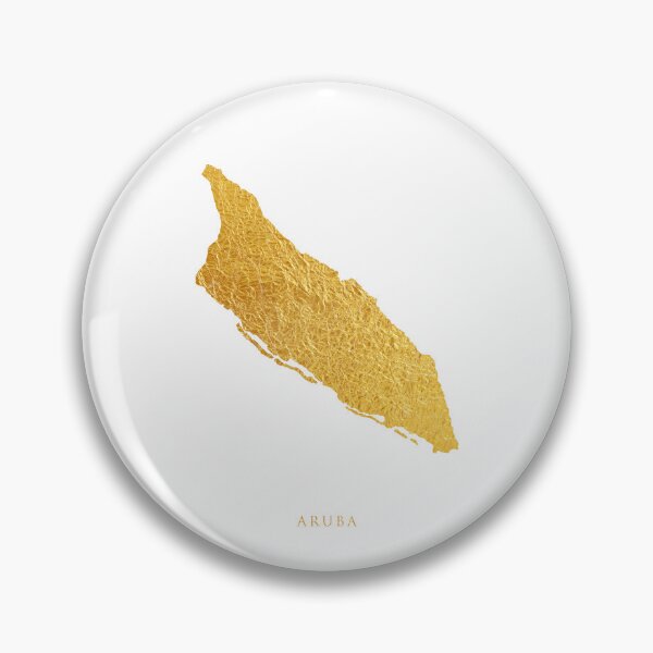 Item preview, Aruba Gold Map designed and sold by ArtPrints.