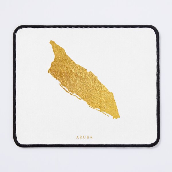 Item preview, Aruba Gold Map designed and sold by ArtPrints.