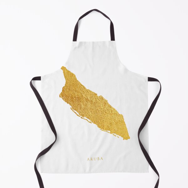 Item preview, Aruba Gold Map designed and sold by ArtPrints.