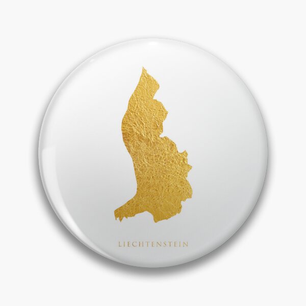 Item preview, Liechtenstein Gold Map designed and sold by ArtPrints.
