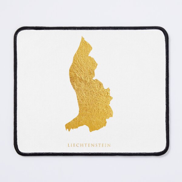 Item preview, Liechtenstein Gold Map designed and sold by ArtPrints.