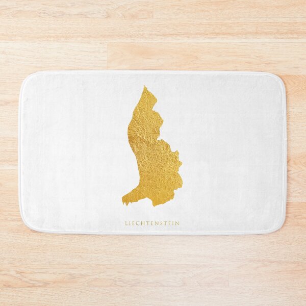 Item preview, Liechtenstein Gold Map designed and sold by ArtPrints.