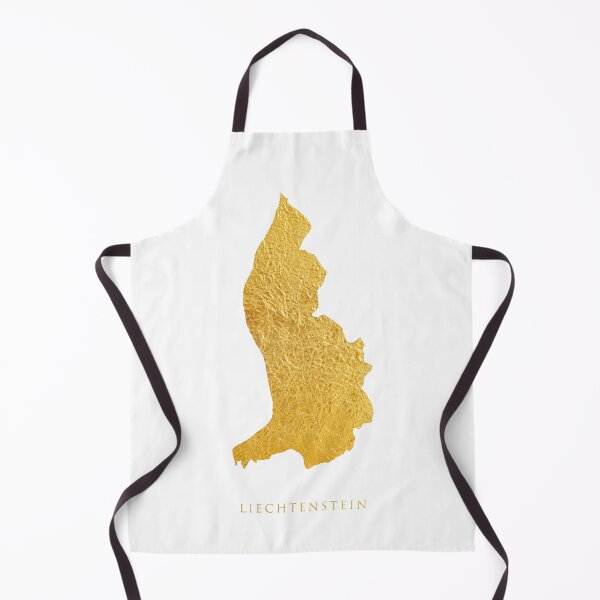 Item preview, Liechtenstein Gold Map designed and sold by ArtPrints.