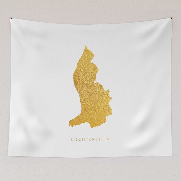 Item preview, Liechtenstein Gold Map designed and sold by ArtPrints.