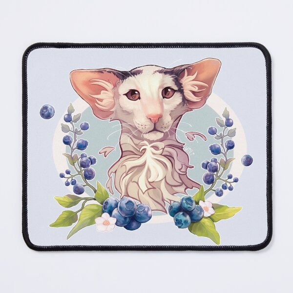 Item preview, blueberries cat designed and sold by ViliBoosher.