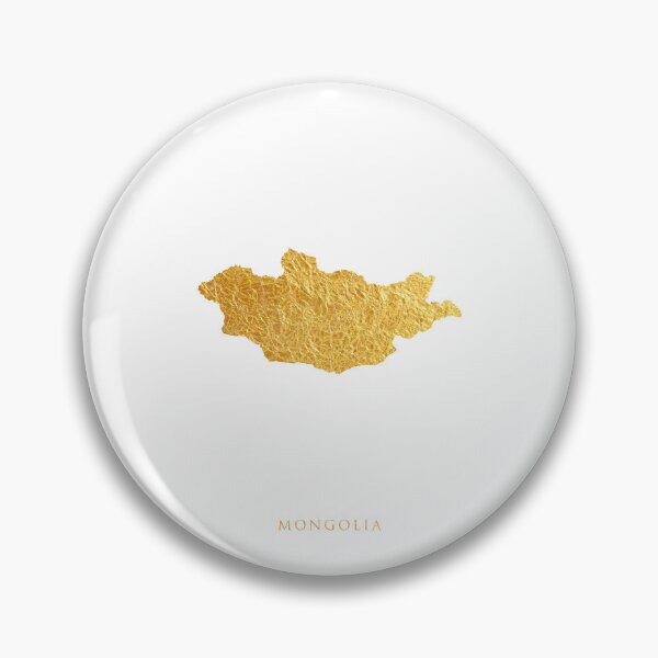 Item preview, Mongolia Gold Map designed and sold by ArtPrints.