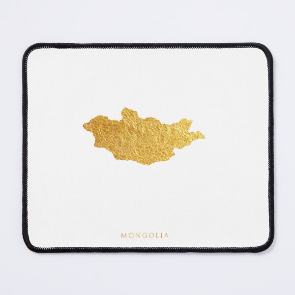 Item preview, Mongolia Gold Map designed and sold by ArtPrints.