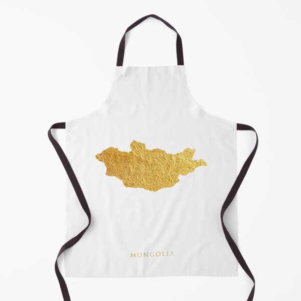 Item preview, Mongolia Gold Map designed and sold by ArtPrints.