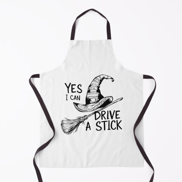 Item preview, Drive a stick witch halloween funny broomstick car magic designed and sold by w1ckerman.