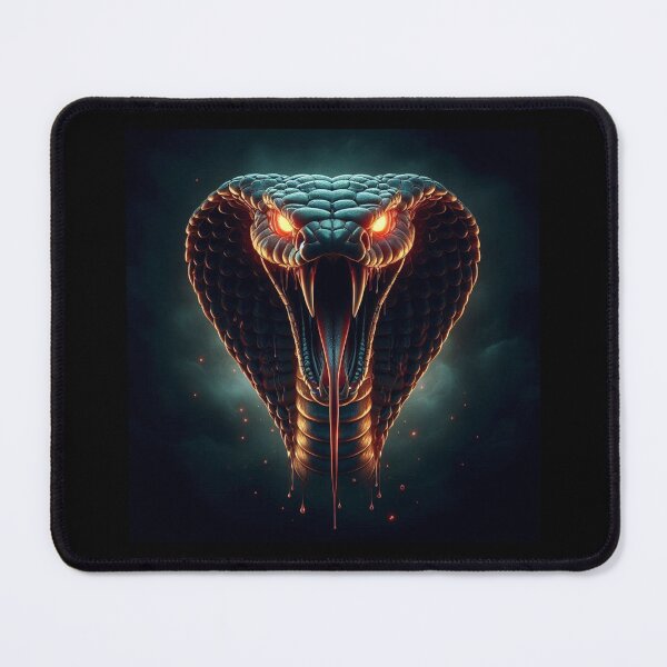 Item preview, The piercing gaze of the ready-to-strike cobra designed and sold by Design Shop.