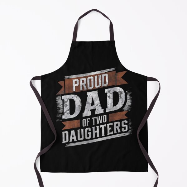Item preview, Proud Dad Of Two Daughters Classic T-Shirt designed and sold by TheInkyOwl-TIO.