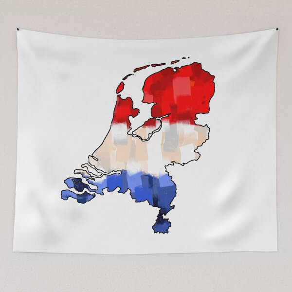 Item preview, Netherlands Flag Map designed and sold by HappyAli777.