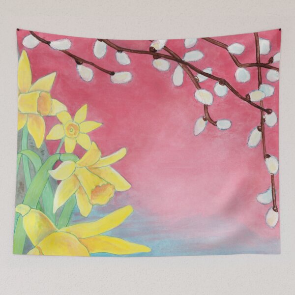 Item preview, Spring Flowers Illustration designed and sold by Julia Doria.