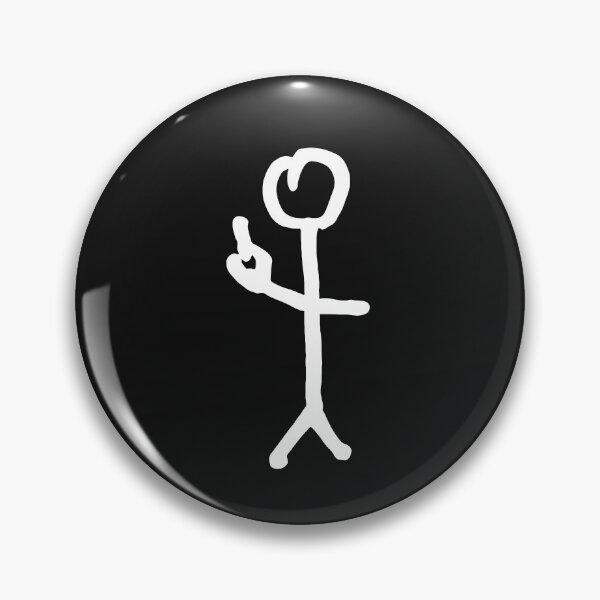 Item preview, Angry Stick Man  designed and sold by BeardedGoliath.