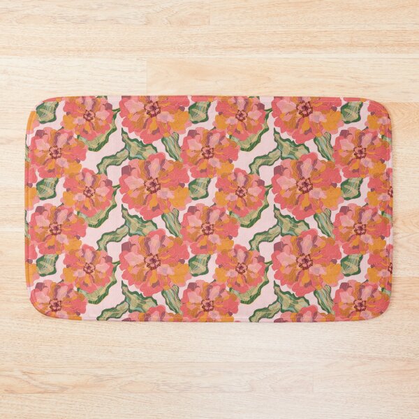 Item preview, Stylized peonies flowers  pattern in Japanese Style designed and sold by NayaChu.