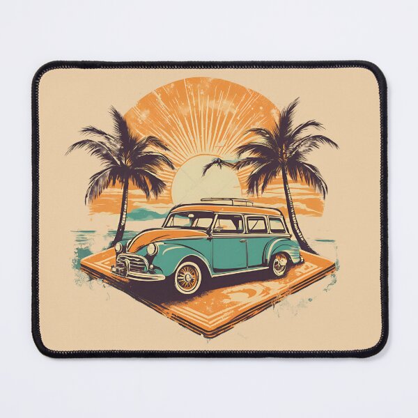Item preview, Retro Summer Beach Design designed and sold by LarkaArt.