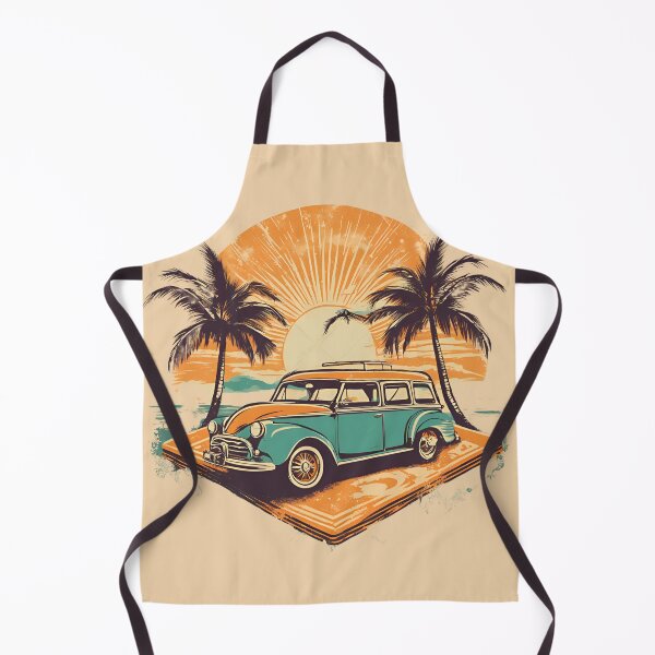 Item preview, Retro Summer Beach Design designed and sold by LarkaArt.