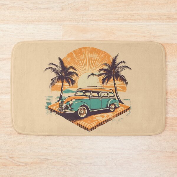 Item preview, Retro Summer Beach Design designed and sold by LarkaArt.