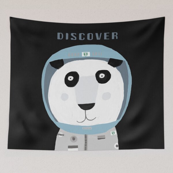 Item preview, Space Panda Discovering the World of Space by Carla Daly designed and sold by Carla Daly.