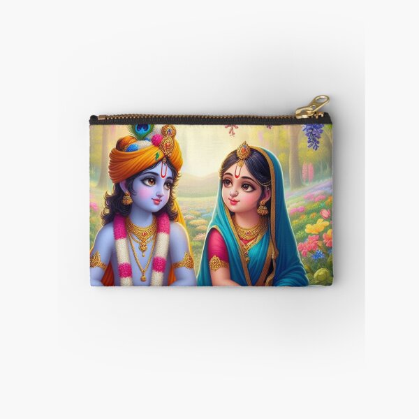 Item preview, Beautiful Radha Krishna looking at each other designed and sold by VrindaArts.