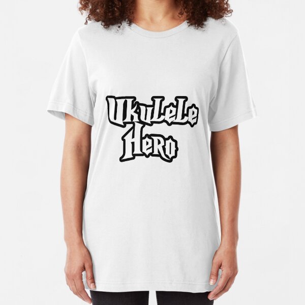 Ukulele Hero! Slim Fit T-Shirt