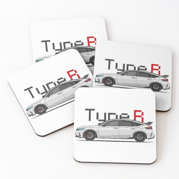 Item preview, FL5 Type R 90's Pixel Art (White) - JDM designed and sold by kacar-draw.