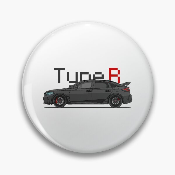 Item preview, FL5 Type R 90's Pixel Art (Black) - JDM designed and sold by kacar-draw.