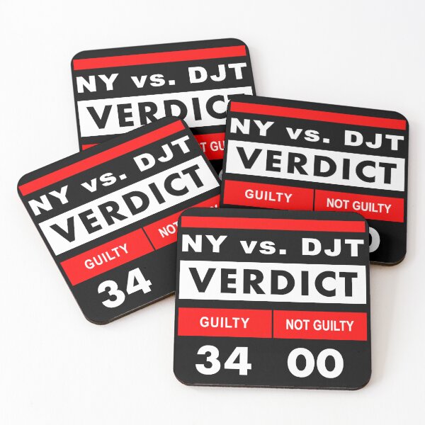 Item preview, Trump Verdict Guilty 34 Counts Justice is Served designed and sold by electrovista.