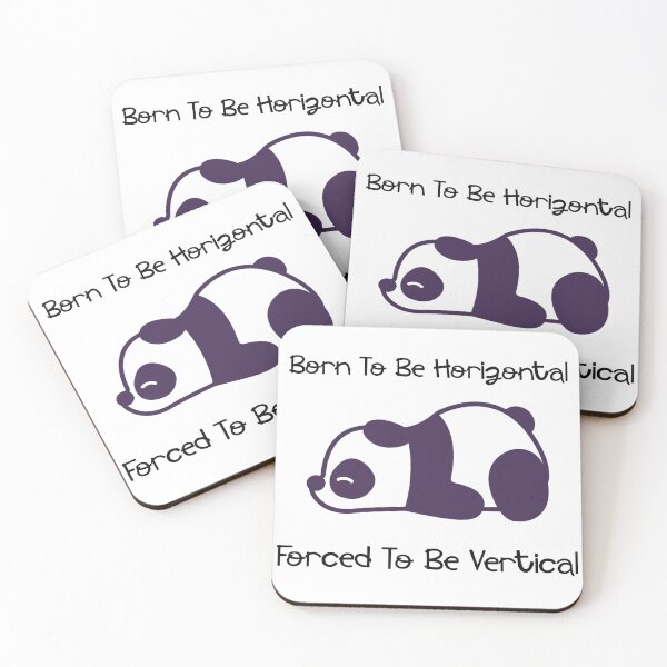 Item preview,  Born To Be Horizontal Forced To Be Vertical	 designed and sold by LensherArt.