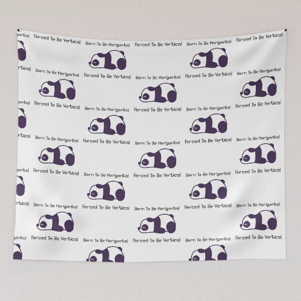 Item preview,  Born To Be Horizontal Forced To Be Vertical	 designed and sold by LensherArt.