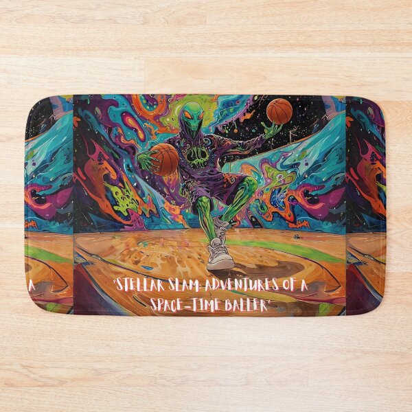 Item preview, "Stellar Slam: Adventures of a Space-Time Baller"Art designed and sold by Obsidian Ink by Wilshire.