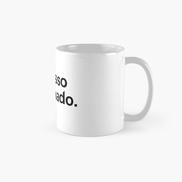 Item preview, Espresso Aficionado. - Coffee Lover Gift Idea, Word Lover, Minimalist White designed and sold by StaggerWords.