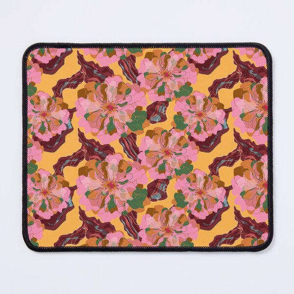 Item preview, Stylized peonies flowers  pattern in Japanese Style designed and sold by NayaChu.