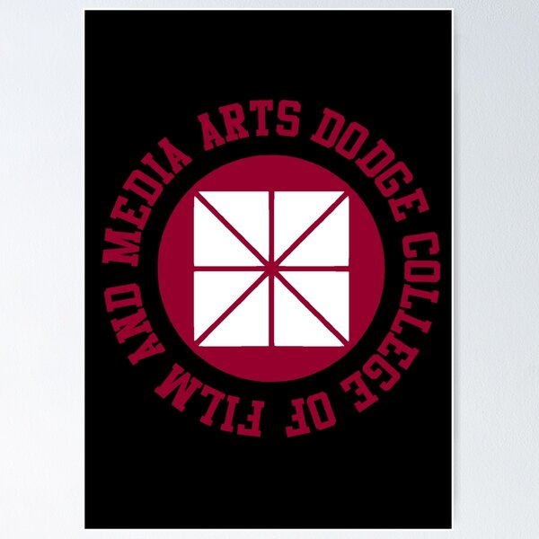 Item preview, Vintage Dodge College of Film and Media Arts (Chapman university) designed and sold by UniSouvenirs.