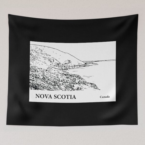 Item preview, Nova Scotia Canada designed and sold by Lakeric Cityscapes.