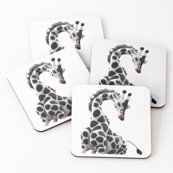 Item preview, Cute Felt Giraffe cutout designed and sold by EmeraldeaArt.