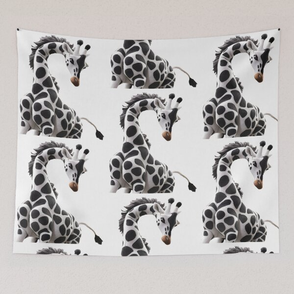 Item preview, Cute Felt Giraffe cutout designed and sold by EmeraldeaArt.