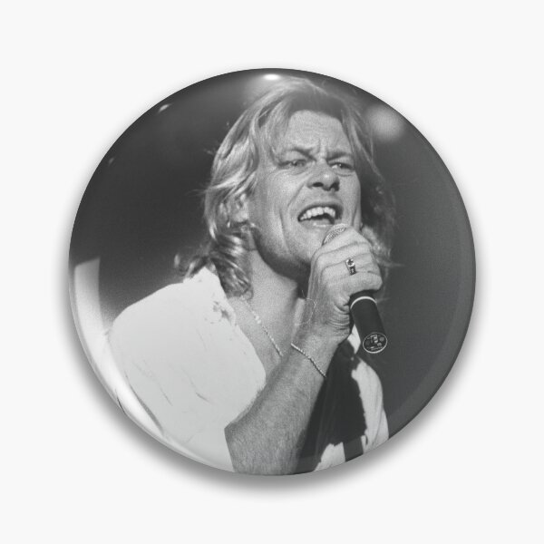Item preview, Brian Howe - Bad Company - BW Photograph designed and sold by ConcertImages.
