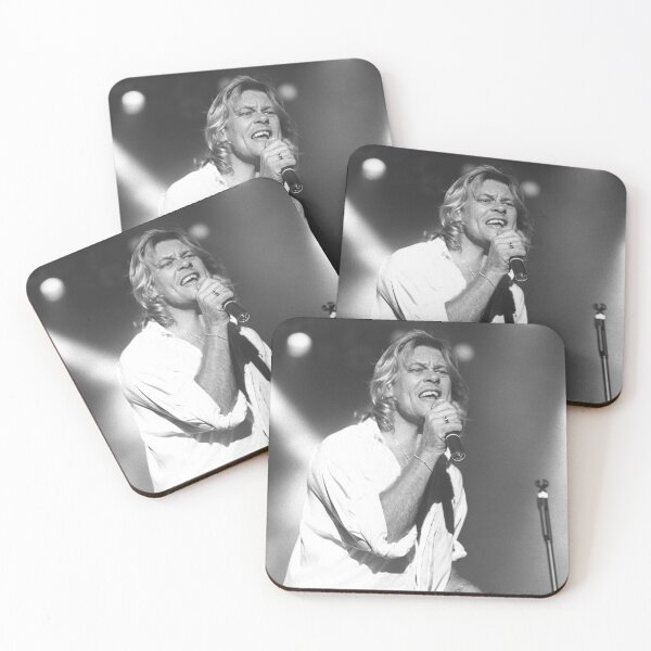 Item preview, Brian Howe - Bad Company - BW Photograph designed and sold by ConcertImages.