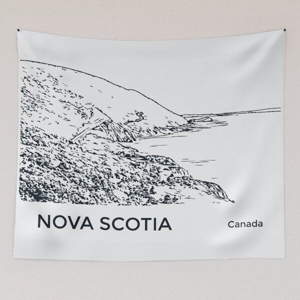 Item preview, Nova Scotia Canada designed and sold by Lakeric Cityscapes.