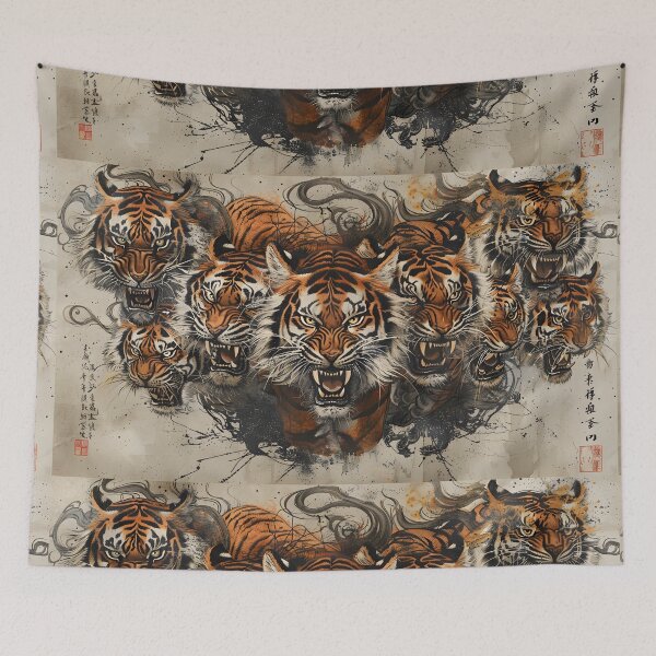 Item preview, Demon Tiger designed and sold by Art Horizon.