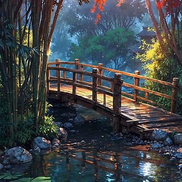 Artwork thumbnail, Bamboo Groove - A Dreamy Anime Artwork by LoFizzy