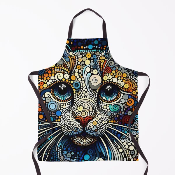 Item preview, Cool cat in dot style designed and sold by bernhagen.