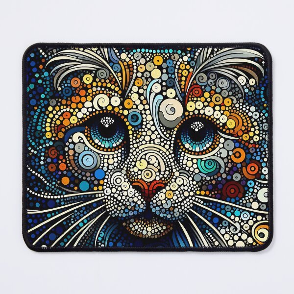 Item preview, Cool cat in dot style designed and sold by bernhagen.