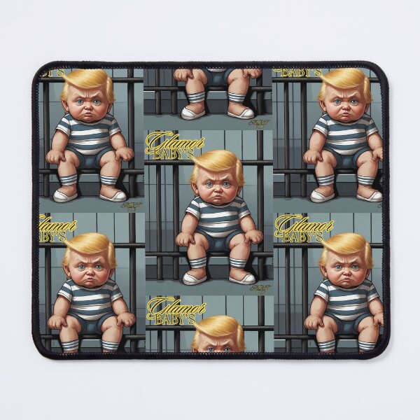 Artikelvorschau, *Donald Drump schreibt Geschichte: Erster US-Präsident hinter Gittern!* entworfen und verkauft von Thespeakerscreatorhub.