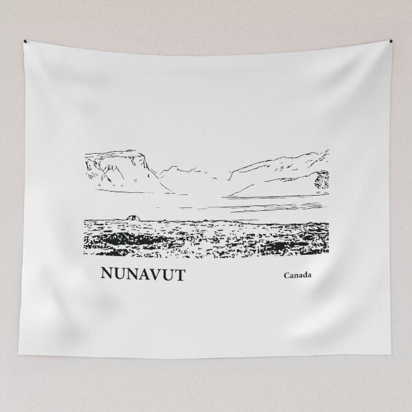 Item preview, Nunavut Canada designed and sold by Lakeric Cityscapes.