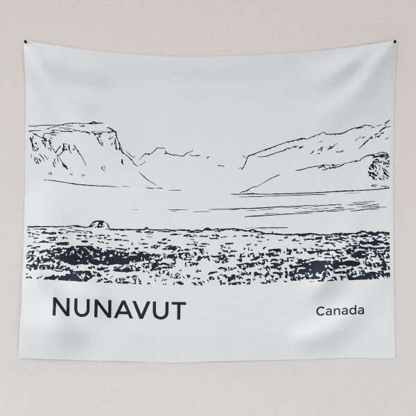 Item preview, Nunavut Canada designed and sold by Lakeric Cityscapes.