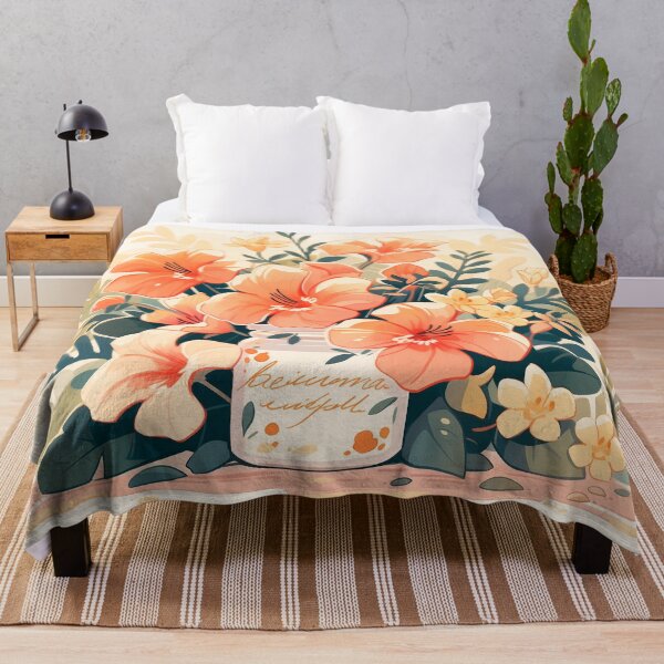 Item preview, Peach and Orange Floral Arrangement designed and sold by Mauro Brito.