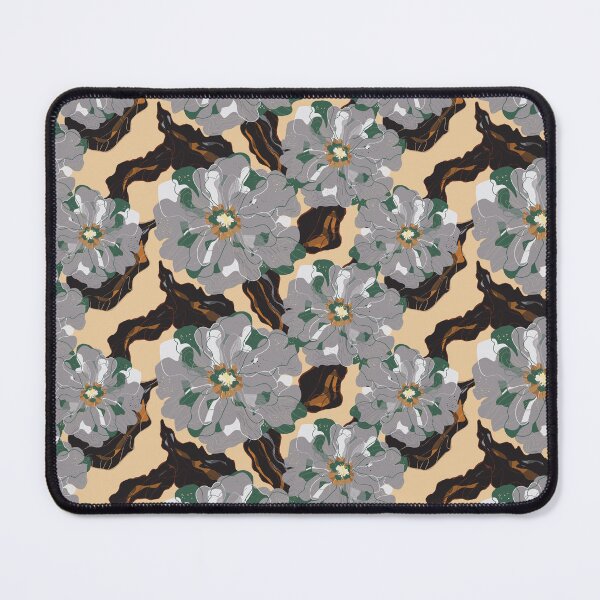 Item preview, Stylized peonies flowers pattern in Japanese Style designed and sold by NayaChu.