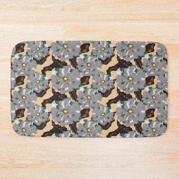 Item preview, Stylized peonies flowers  pattern in Japanese Style designed and sold by NayaChu.